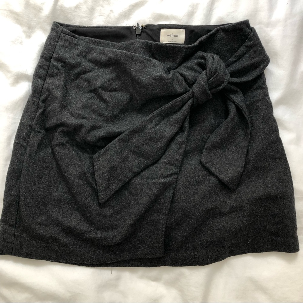 Wilfred Wrap-Front Skirt